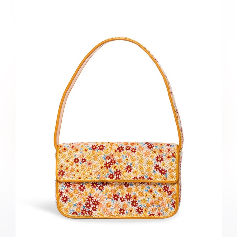 ONLY WORN A FEW TIMES STAUD SOLEIL FLOWER MARKET TOMMY BEADED BAG